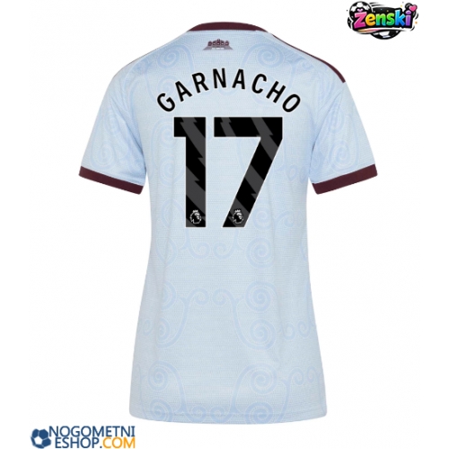 Ženski Nogometni dresi Aston Villa Alejandro Garnacho #17 Tretji 2026-27 Kratek Rokav